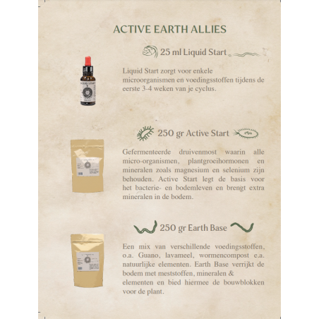 Bestel Complete Plantenvoedingskit Active Earth vandaag nog bij NLNaturals