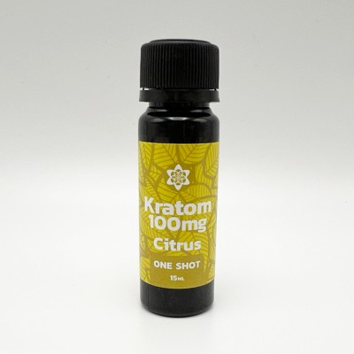 Kratom Shots Citrus - 100 mg mitragynine | Cafeïnevrij | NLNaturals