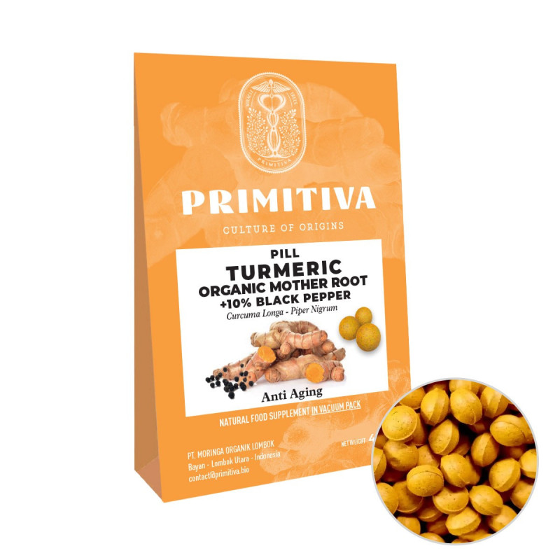 Kurkumawortel - Primitiva Pills (45g)