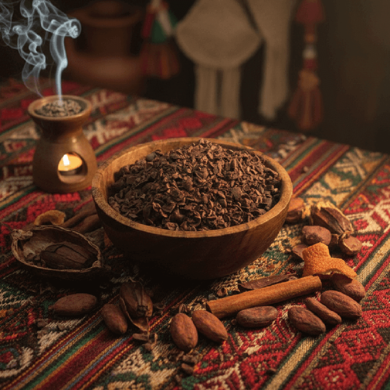 100% Raw Cacao Nibs - Colombia • Putumayo Single Origin 450gr | Ceremonial Cacao Nibs 100% Raw Cacao Nibs - Colombia • Putumayo Single Origin 450gr | Ceremonial Cacao Nibs
