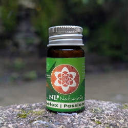 13 Rapé Relax - Passionflower - ceremonial herbal powder - contents and packaging